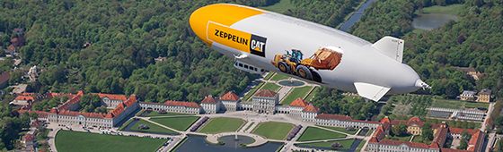 Zeppelin-Sightseeing über München